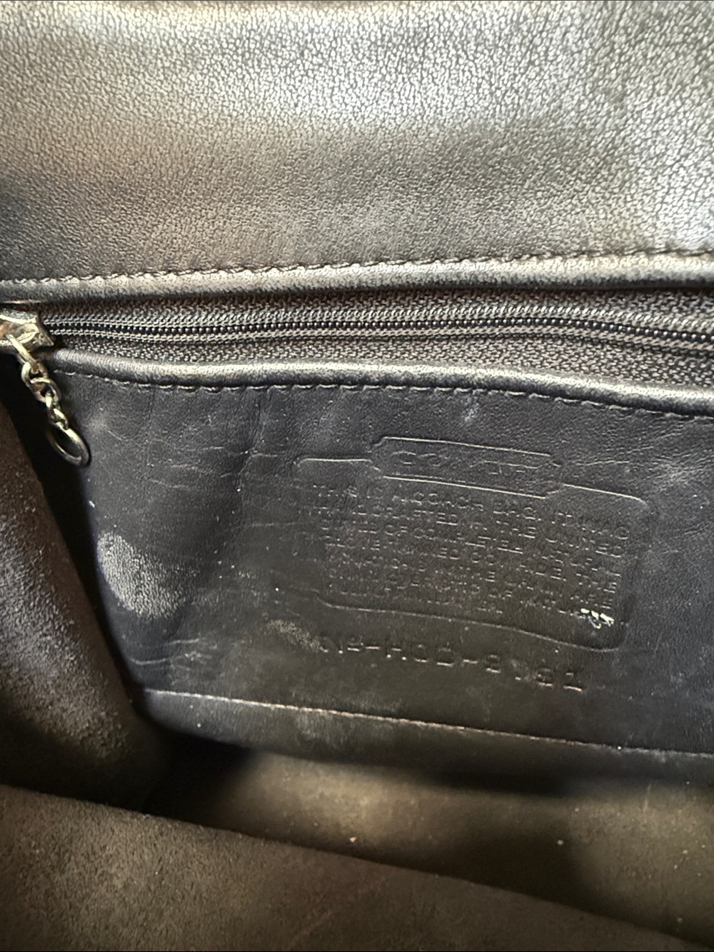 Vintage Coach Daypack Black Backpack - Picture 10 of 11